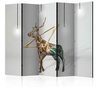 Paravent 5 Volets "Deer 3D" 172x225cm G
