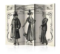 Paravent 5 Volets "Dress 1914" 172x225cm