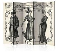 Paravent 5 Volets "Dress 1914" 172x225cm