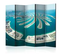 Paravent 5 Volets "Dubai : Palm Island" 172x225cm