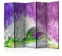 Paris Prix - Paravent 5 Volets "enchanted Garden" 172x225cm