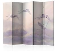 Paravent 5 Volets "Flying Swans" 172x225cm