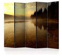 Paravent 5 volets - Forest and lake II [Room Dividers] - 225x172 Artgeist (39028)