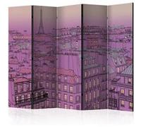 Paravent 5 Volets "Friday Evening in Paris" 172x225cm Multicolore G