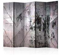Paris Prix - Paravent 5 Volets "geometric Wall" 172x225cm