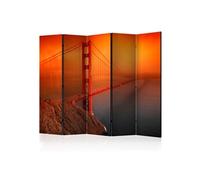 Paravent 5 Volets "Golden Gate Bridge" 172x225cm