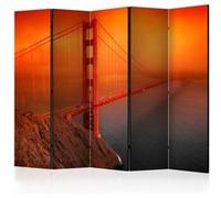 Paravent 5 Volets "Golden Gate Bridge" 172x225cm