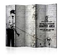 Paravent 5 Volets "Graffiti Area" 172x225cm