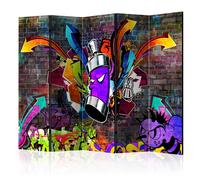 Paravent 5 Volets "Graffiti : Colourful Attack" 172x225cm
