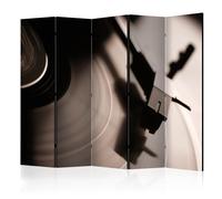 Paravent 5 Volets "Gramophone & Vinyl Record" 172x225cm