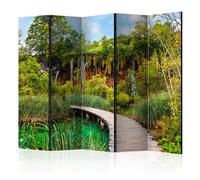 Paravent 5 Volets "Green Oasis" 172x225cm