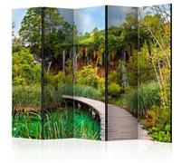 Paravent 5 Volets "Green Oasis" 172x225cm