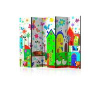 Paravent 5 volets Happy Farm II-Taille 225 x 172 cm