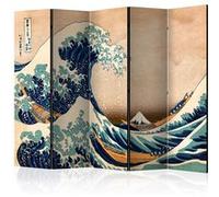 Paravent 5 Volets "Hokusai : the Great Wave off Kanagawa Reproduction" 172x225cm