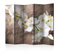 Paravent 5 Volets "Impeccability of the Orchid" 172x225cm