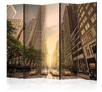 Paravent 5 volets - In the shadow of skyscrapers II [Room Dividers] - 225x172 (39361)