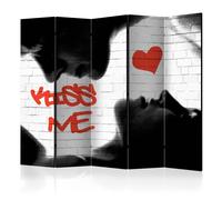 Paravent 5 Volets "Kiss Me" 172x225cm