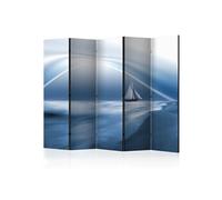 Paravent 5 volets - Lonely sail drifting II [Room Dividers] - 225x172 (39481)