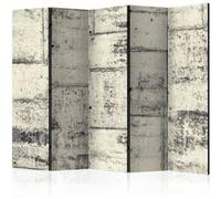 Paravent 5 Volets "Love the Concrete" 172x225cm Multicolore G