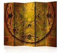 Paravent 5 volets - Mandala: Golden Poem II [Room Dividers] - 225x172 Artgeist (39544)