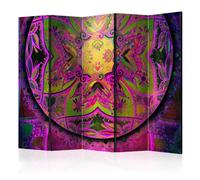 Paravent 5 Volets "Mandala : Pink Expression" 172x225cm