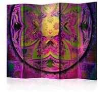 Paravent 5 Volets "Mandala : Pink Expression" 172x225cm