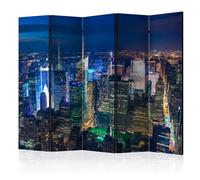 Paravent 5 Volets "Manhattan Night" 172x225cm