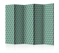 Paravent 5 volets - Monochromatic cubes II [Room Dividers] - 225x172 (39610)