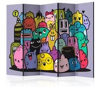 Paravent 5 Volets "Monsters From 3rd C Grade" 172x225cm