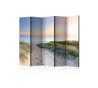 Paravent 5 Volets "Morning Walk on the Beach" 172x225cm