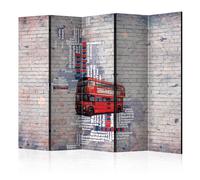 Paravent 5 Volets "My London..." 172x225cm