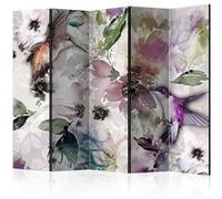 Paravent 5 Volets "Nature in Watercolor" 172x225cm