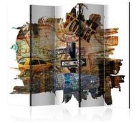 Paravent 5 Volets "New York Collage" 172x225cm