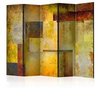 Paravent 5 Volets "Orange Hue of Art Expression" 172x225cm
