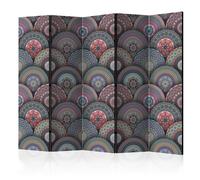 Paravent 5 Volets "Oriental Kaleidoscope" 172x225cm