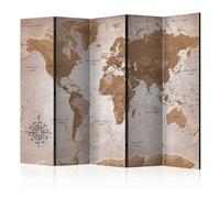 Paravent 5 Volets "Oriental Travels" 172x225cm
