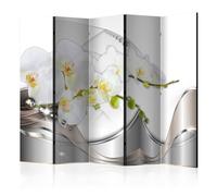 Paravent 5 Volets "Pearl Dance of Orchids" 172x225cm