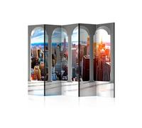 Paravent 5 Volets "Pillars & New York" 172x225cm