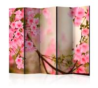 Paravent 5 Volets "Pink Azalea" 172x225cm
