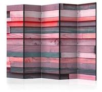 Paravent 5 Volets "Pink Manor" 172x225cm