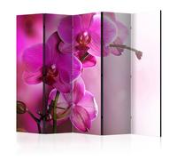 Paravent 5 volets - Pink orchid II [Room Dividers] - 225x172 (39882)