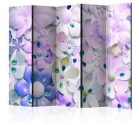 Paravent 5 Volets "Purple Sweetness" 172x225cm