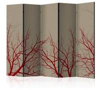 Paravent 5 Volets "Red Hot Branches" 172x225cm