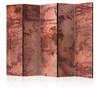 Paravent 5 Volets "Red Metal Sheet" 172x225cm