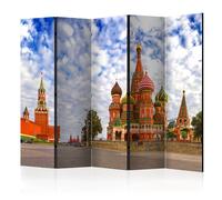 Paravent 5 Volets "Red Square, Moscow, Russia" 172x225cm
