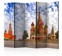Paravent 5 Volets "Red Square, Moscow, Russia" 172x225cm Multicolore G