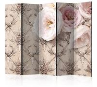 Paravent 5 volets - Romantic beige II [Room Dividers] - 225x172 Artgeist (40064) Beige G