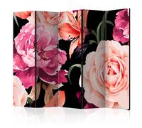 Paravent 5 Volets "Roses of Love" 172x225cm