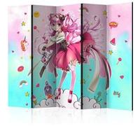 Paravent 5 Volets "Sorceress Miko" 172x225cm