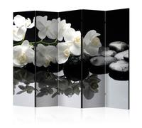 Paravent 5 Volets "Spa, Stones & Orchid" 172x225cm